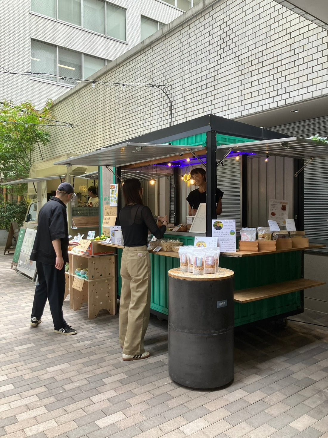 有楽町スリットパークさんにて出店しました。