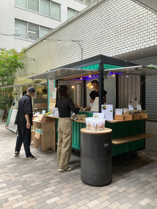 有楽町スリットパークさんにて出店しました。