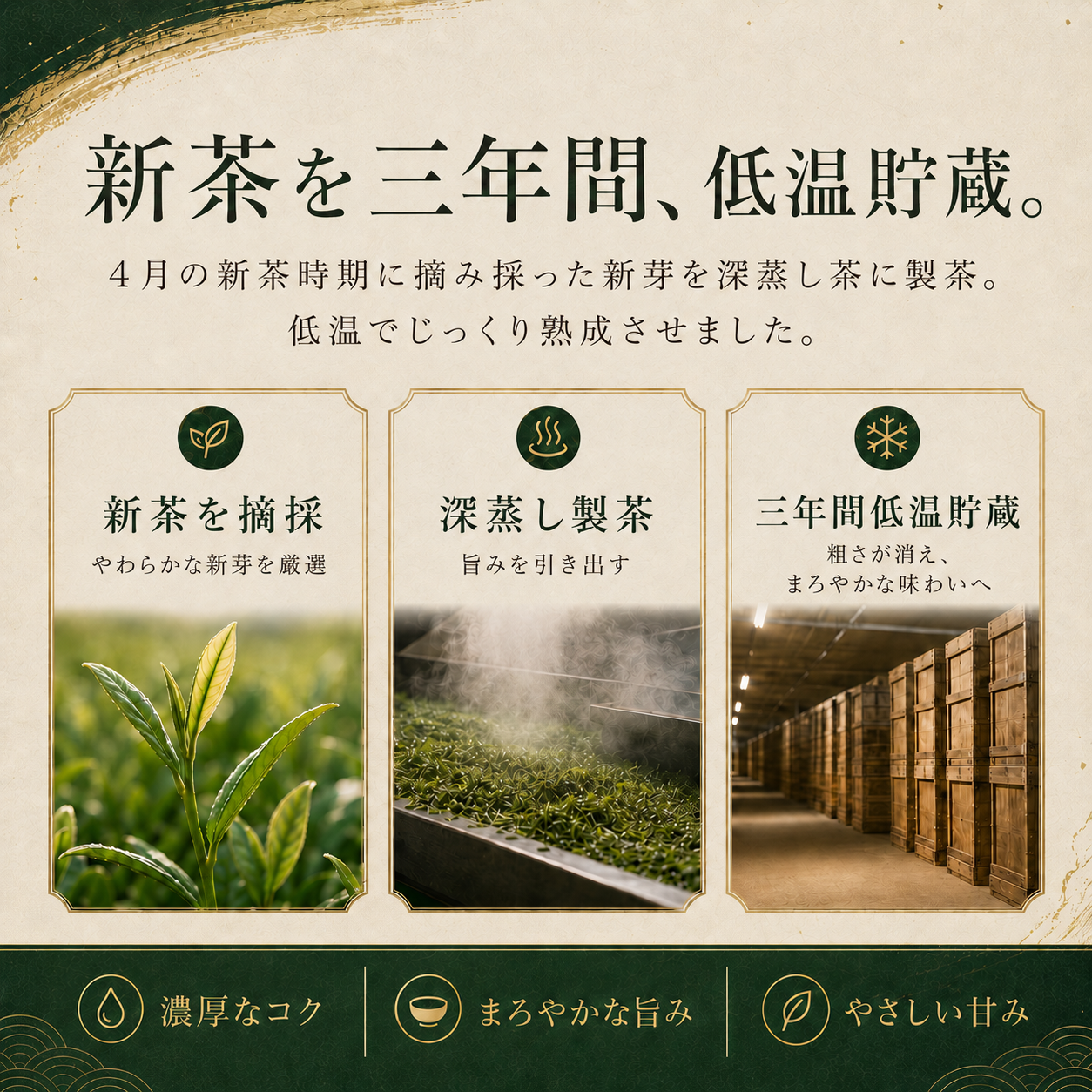 三年熟成茶