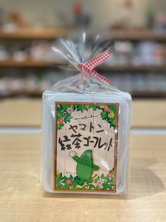 大和市特産品 やまとの秀品 ヤマトン緑茶ゴーフレット 5枚セット
