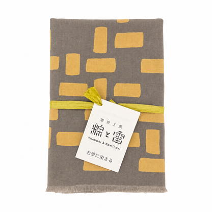 お茶染め 手ぬぐい